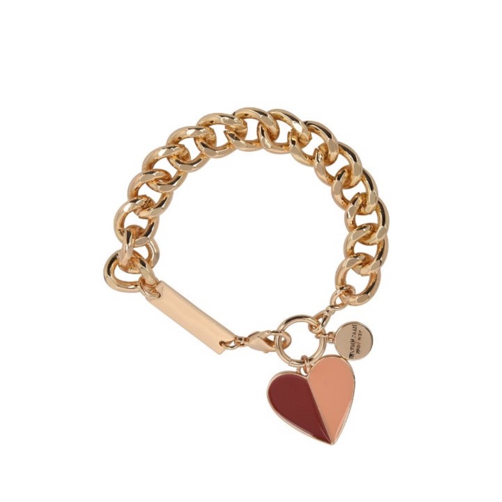 Isaac mizrahi heart bracelet